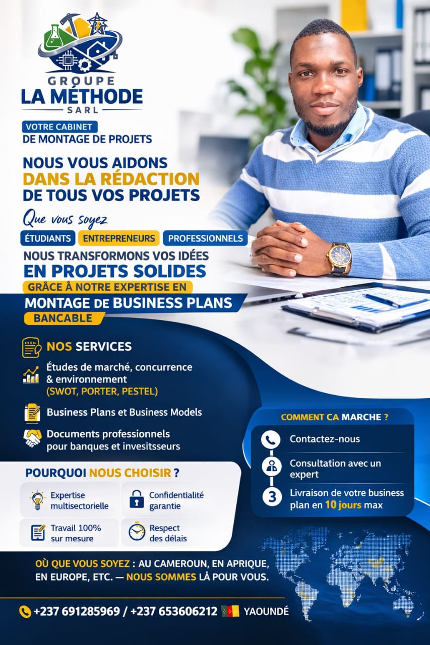 Rédaction de projets et business plans